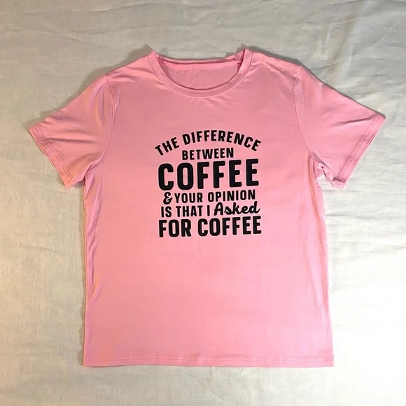 Let This New Coffee Slogan Tee Set Them Straight: You did not invite comment - Picture 1 of 8